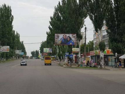 Билборд A в Васильевке, 3x6  Полтавська вул. - Кропивницького вул. фото 1