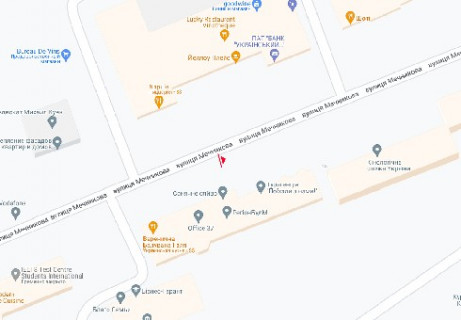 Сiтiлайт B у Києві, 1.04X1.7  Мечникова вул., 16 (зворотній бік екрану) схема