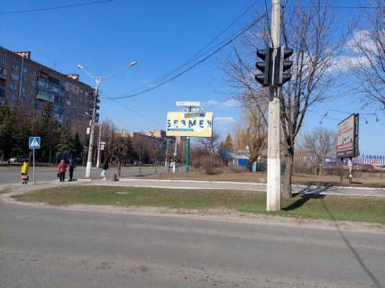 Билборд A в Васильевке Ювілейна вул. - Дворцова вул. фото 1