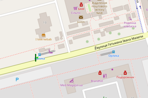 Скроллер A в Львове, 2.3x3.14  Гетьмана Мазепи вул., 13 - 663220 схема