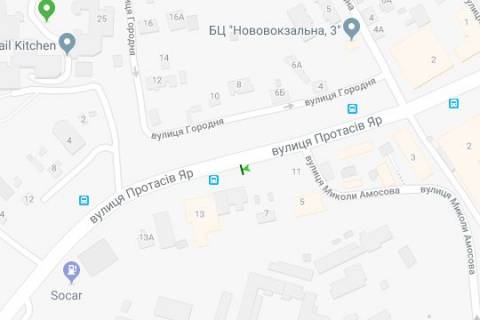 Беклайт B у Василівці, 2.3x3.14  Протасів Яр вул., 7А схема