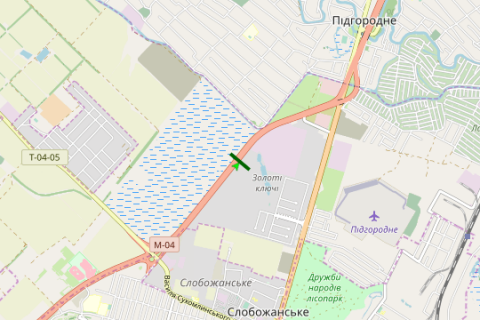 Билборд A в Днепр (Днепропетровск), 3x6  Донецьке шосе, №2 схема