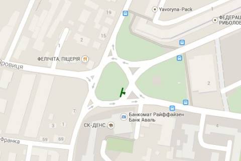 Билборд A в Васильевке, 3x6  Президента Грушевського просп. - Перемоги просп. (ліва) схема