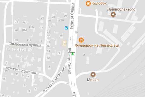 Prismatron, Prism A in Lviv, 3х6  Sajvo st. - Rudnens'ka st. (prizma) - 394770 scheme