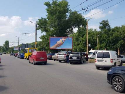 Билборд A в Васильевке, 3x6  Героїв України вул. (Героїв Сталінграда вул.), 13 - Курганна вул. фото 1