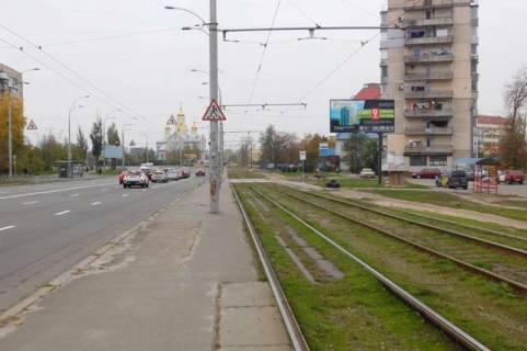 Билборд A в Васильевке, 3x6  Маршала Малиновського вул., 4: військкомат (в напр. Оболонського просп.) фото 1