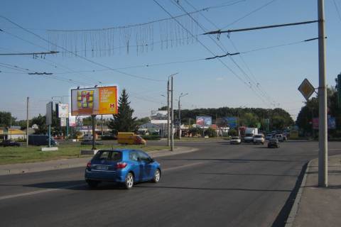 Билборд B в Васильевке, 3x6  Половки вул. - Великотирнівська вул. фото 1