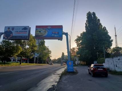 Білборд, Бігборд (Борд)  A у Одесі, 3x6  Краснова вул. - Артилерійський парк Фото 1