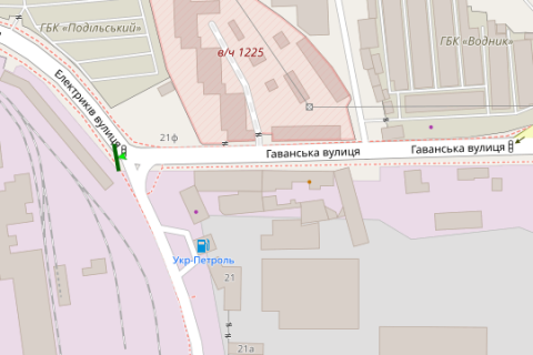 Призма A в Киеве, 3x6  Електриків вул., 21 напроти - 661039 схема