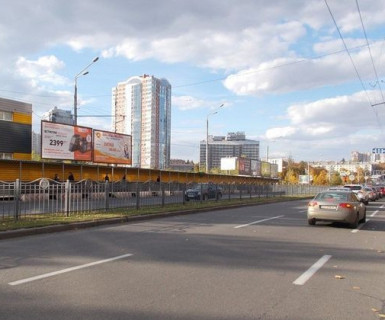 Билборд A в Харькове, Нестандарт  Науки просп. (Леніна просп.), 25 - Дмитра Антоненка вул. (Мінська) фото 1