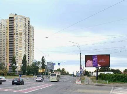 Видеоборд A в Киеве, 4x8  Воскресенський просп. — Алішера Навої просп. - 616343 фото 1