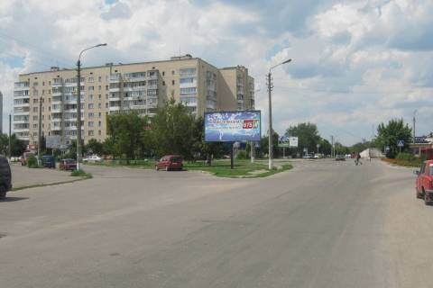 Билборд A в Васильевке, 3x6  Привокзальна вул. - Олеся Гончара вул. (60-річча Жовтня вул.) фото 1