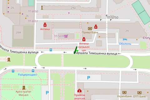 Скроллер A в Киеве, 2.3x3.14  Левка Лук'яненка вул., 29А - 76270 схема
