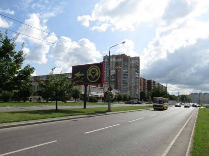 Білборд, Бігборд (Борд)  B у Василівці, 3x6  Червоної Калини просп. - Довженка вул., 2 Фото 1