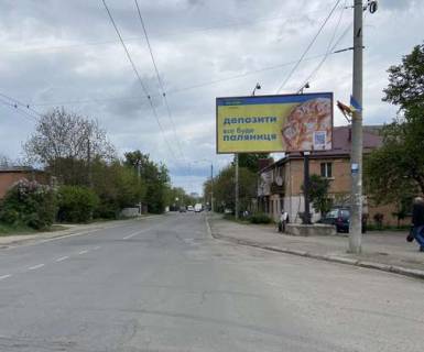Билборд A в Ивано-Франковске, 3x6  Степана Бандери вул., 73 - Київська вул. фото 1