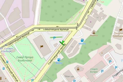 Scrolller, Scroll A in Kyiv Glibocic'kij proizd, 4 - 273700 scheme