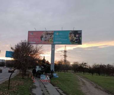 Билборд A в Одессе, 3x6  Краснова вул. (ліва, можно продавать как 3х12) фото 1