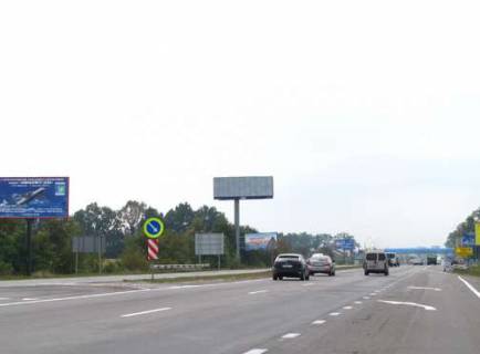 Білборд, Бігборд (Борд)  B на трасах Київської області, 3x6  Київ - Одеса, 13 км+100м до Києва (у напрямку  Одеси500м від поворота на с.Иванковичи) Фото 1