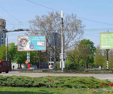 Prismatron, Prism A in Mykolaiv, 3x6  Central'nij prosp. (Lenina prosp.) - Puskins'ka st., (prizma) (liva) - 128337 Photo 1