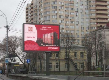 Video Billboard A in Kyiv, 2.3x3.14  Лобановського Валерія просп. (Червонозоряний просп.), №140  (ТТ 6.8 484х352) - 655201 Photo 1