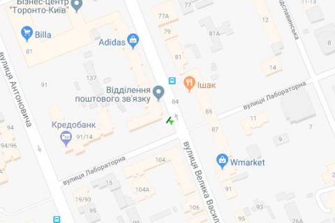 Скроллер A в Киеве Велика Васильківська вул. (Червоноармійська)., 102 - 272293 схема
