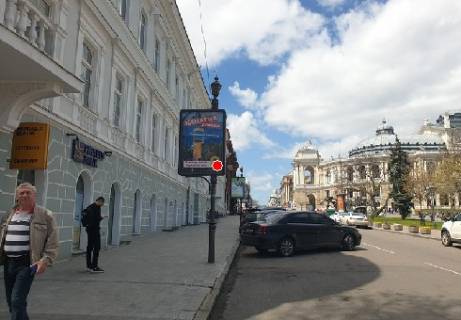 Бэклайт B в Одессе Ланжеронівська вул., 24 - Італійська вул. (Пушкінська)., 2 фото 1