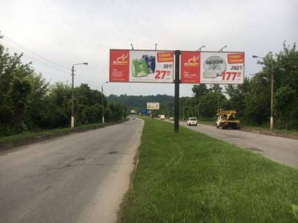 Билборд A в Васильевке, 3x6  Калинівська вул., (Ізмайлівська вул.) (від ринку, ліва) фото 1