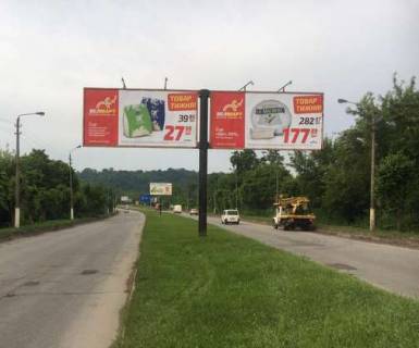 Билборд A в Черновцах, 3x6  Калинівська вул., (Ізмайлівська вул.) (від ринку, ліва) фото 1