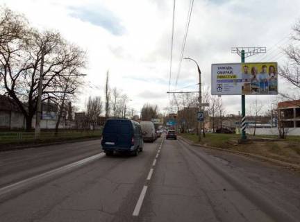 Билборд A в Херсоне, 3x6  Кіндійське шосе, (зуп. "Винзавод") - Перекопська вул. - Янтарний пров. фото 1