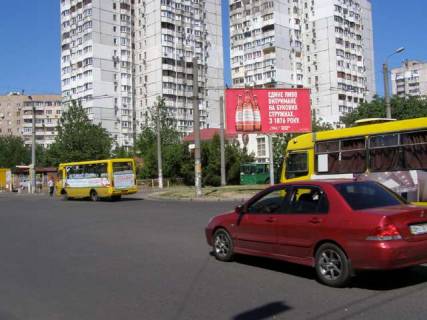 Билборд A в Васильевке, 3x6  Академіка Корольова вул. - Архітекторська вул. фото 1