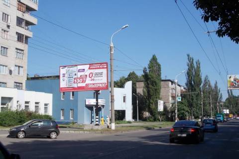 Білборд, Бігборд (Борд)  B у Василівці, 3x6  Металургів вул., 16 Фото 1