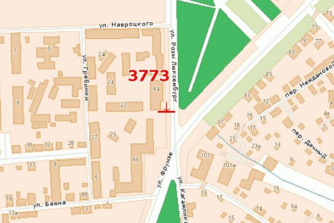 Билборд A в Васильевке, 3x6  Раїси Кириченко вул., 84 схема