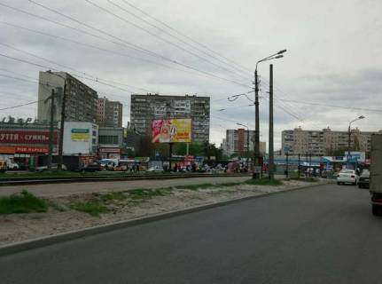 Билборд A в Васильевке, 3x6  Симиренка вул., : навпроти буд. №4; розподільник (в напр. Кільцевої дороги) фото 1