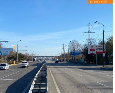 Билборд B в Днепр (Днепропетровск), 3x6  Набережна Заводська вул., 7 фото 1