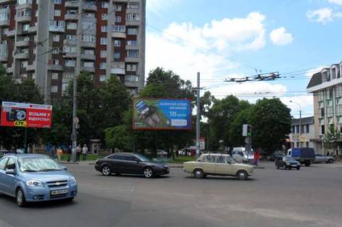 Билборд A в Васильевке, 3x6  Гагаріна вул. - Грушевського Академіка вул. фото 1