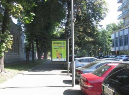 Ситилайт B в Киеве, 1.2x1.8  Липська вул., 2 - Михайла Грушевського вул. фото 1