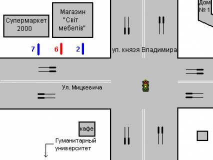 Ситилайт A в Ровно, 1.2x1.8  Адама Міцкевича вул. (вул. Дулібська (Гастелло))., 118 схема