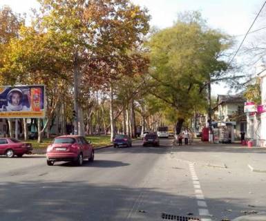 Billboard A in Odessa, 3x6  Admiral's'kij prosp. - Kontradmirala Lunina st. Photo 1