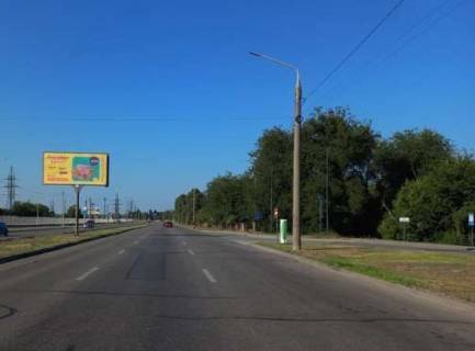 Билборд B в Запорожье, 3x6  Прибережна автомагістраль, р. Московка фото 1