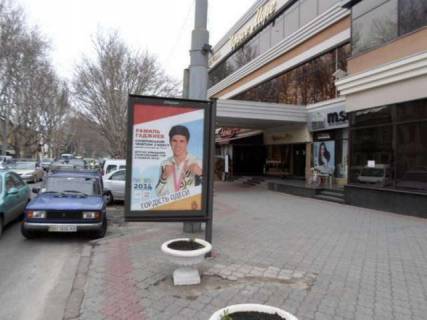 Citylight B in Vasylivka, 1.2x1.8  Risel'evs'ka st., 59 - Mala Arnauts'ka st. Photo 1