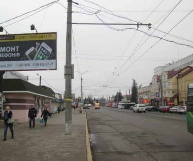 Билборд B в Сумах, 3x6  1-а Набережна р. Стрілки вул. фото 1