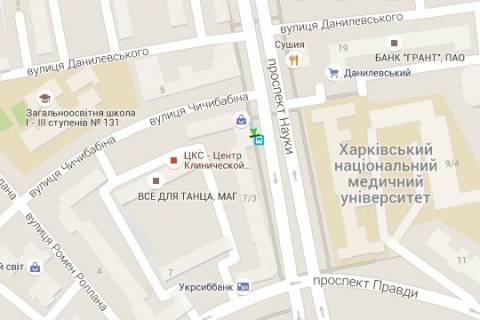 Бэклайт A в Харькове, 1.2x1.8  Науки просп. (Леніна просп.), 3 (зупинка) схема