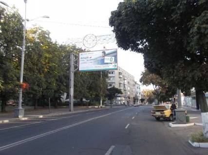 Billboard B in Zhytomyr Leha Kacins'kogo st. - Soborna pl. Photo 1