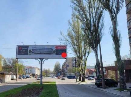 Билборд B в Запорожье, 3x6  Дніпровська вул. - Поштова вул., Майдан волі фото 1