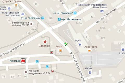 Призма B в Харькове, 3x6  Академіка Білецького вул. - Шевченка вул., 142-а (призма) - 66963 схема