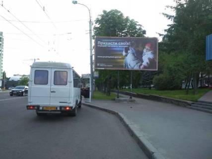 Билборд A в Васильевке, 3x6  Гагаріна вул. - Князя Романа вул. фото 1