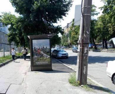 Ситилайт B в Киеве, 1.2x1.8  Верхній Вал вул., 40 зуп. "вул.Верхній Вал" фото 1