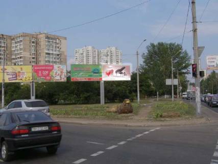 Билборд A в Одессе Небесної Сотні просп. (Маршала Жукова просп.) - Князя Ярослава Мудрого просп. (Академіка Глушка просп.). (права,  можливий продаж 3х12) фото 1