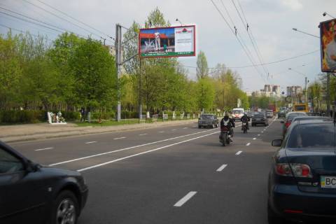 Білборд, Бігборд (Борд)  B у Львові Виговського вул. (Івана Виговського вул.), 55 (до вул. Кульпарковська) Фото 1