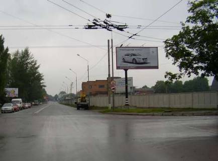 Билборд A в Сумах, 3x6  Гетьмана Павла Скоропадського вул. (Леваневського вул.) - Троїцька вул. фото 1